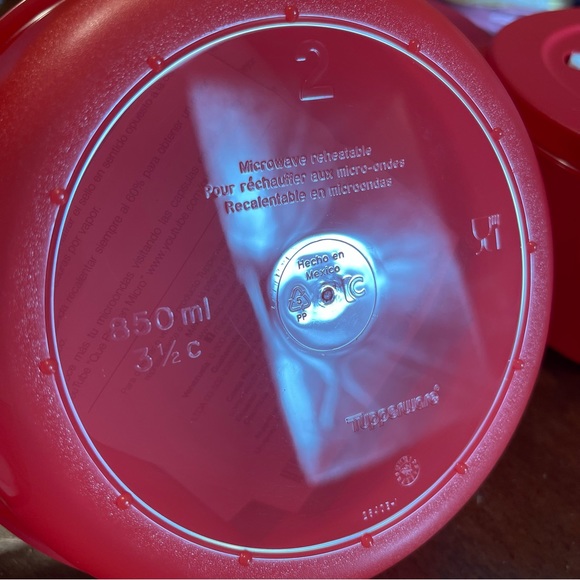 Tupperware Crystalwave Microwave Bowl Set - Picture 4 of 6